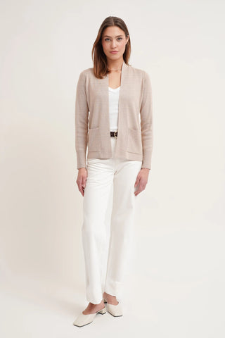 The Tailored Open Cardigan