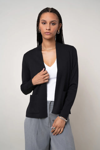 The Refined Open Cardigan