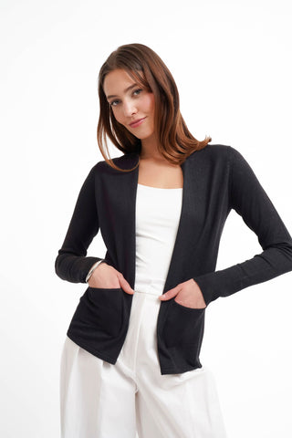 The Soft Structure Open Cardigan