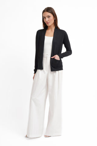 The Soft Structure Open Cardigan