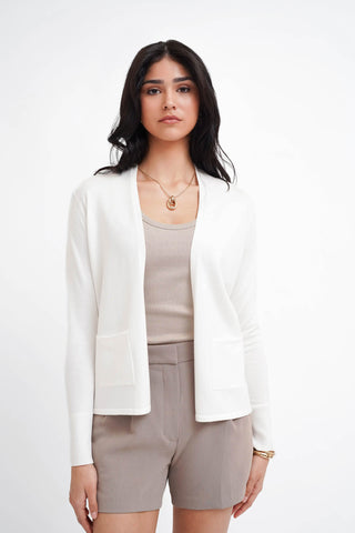 The Soft Structure Open Cardigan