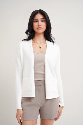 The Soft Structure Open Cardigan