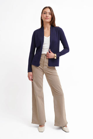 The Soft Structure Open Cardigan