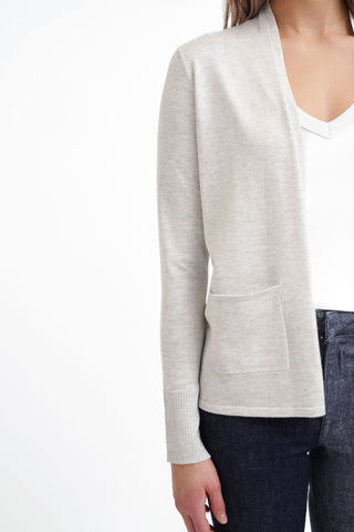 The Soft Structure Open Cardigan