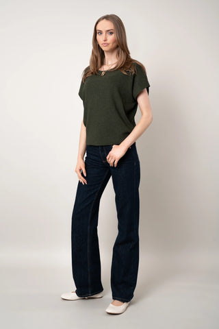 The Cap Sleeve Sweater