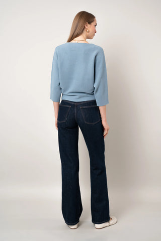 The Relaxed V-Neck Pullover
