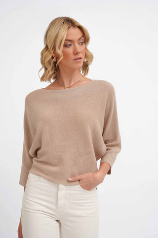 The Soft Horizon Dolman Knit