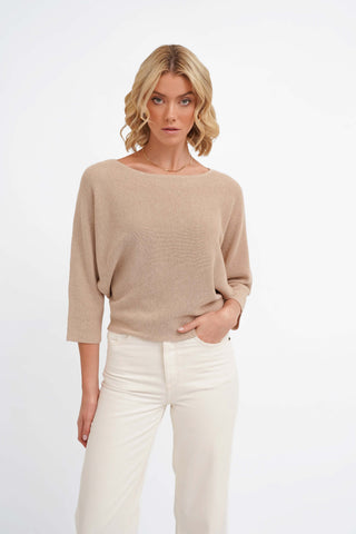 The Soft Horizon Dolman Knit