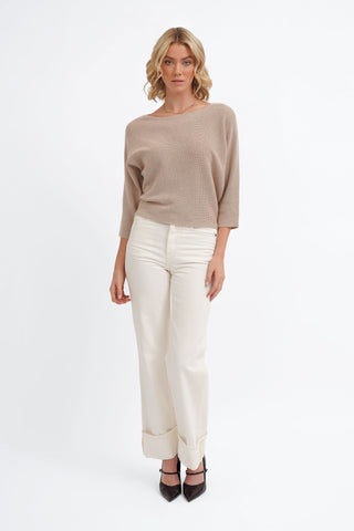 The Soft Horizon Dolman Knit
