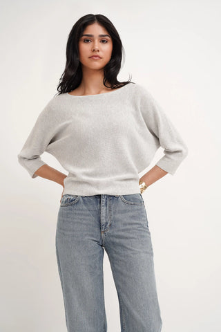 The Soft Horizon Dolman Knit