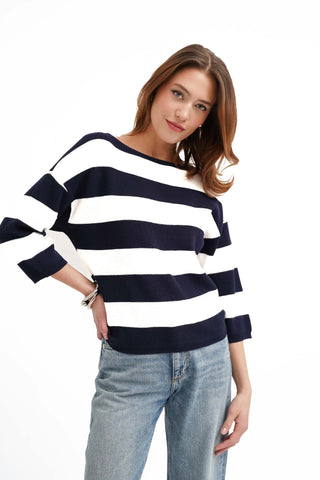 The Coastal Stripe Dolman