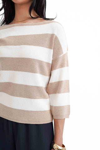 The Coastal Stripe Dolman