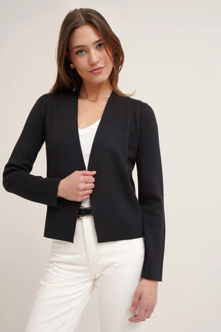 The Modern Open Cardigan