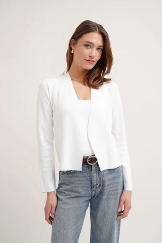 The Modern Open Cardigan