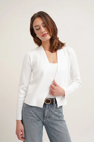 The Modern Open Cardigan