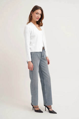 The Modern Open Cardigan