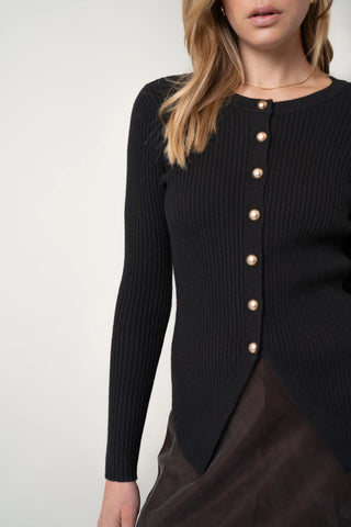 The Hourglass Rib Cardigan