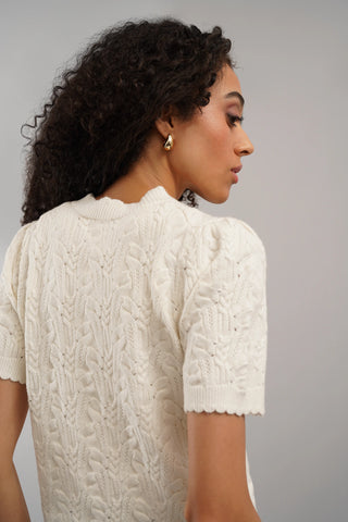 The Heritage Cable Cardigan Tee
