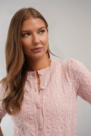 The Heritage Cable Cardigan Tee