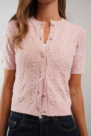 The Heritage Cable Cardigan Tee