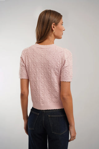The Heritage Cable Cardigan Tee
