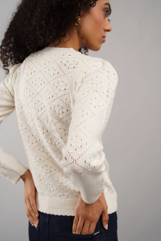 The Heirloom Pointelle Cardigan