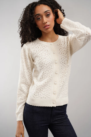 The Heirloom Pointelle Cardigan