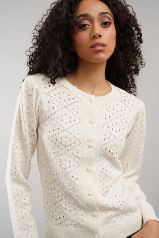 The Heirloom Pointelle Cardigan