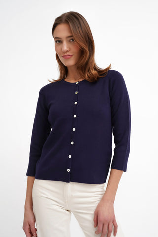 The Refined Button Cardigan