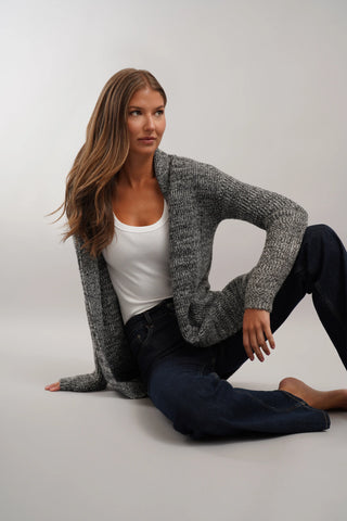 The Fireside Marled Cardigan