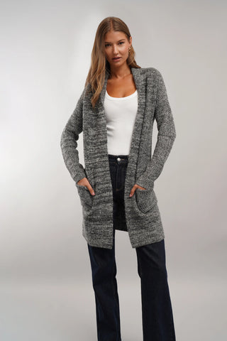 The Fireside Marled Cardigan