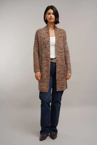 The Fireside Marled Cardigan