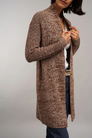 The Fireside Marled Cardigan