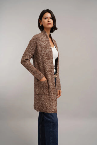 The Fireside Marled Cardigan