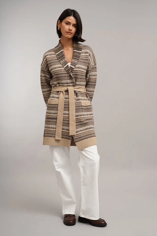 The Fair Isle Duster Cardigan