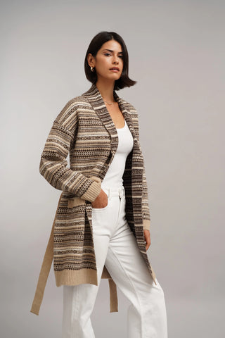 The Fair Isle Duster Cardigan
