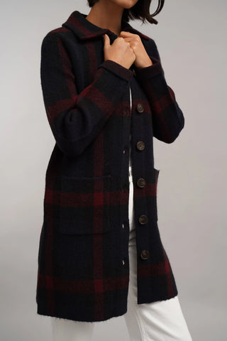 The Plaid Coatigan