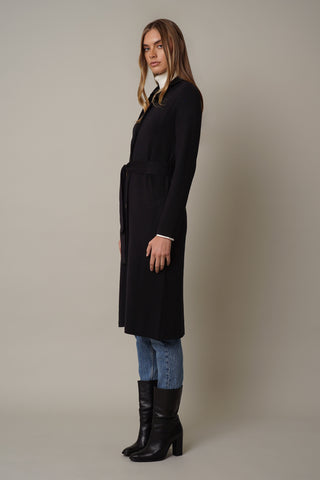 Button Down Duster with Belt