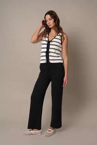 Striped Vest + Pant Set