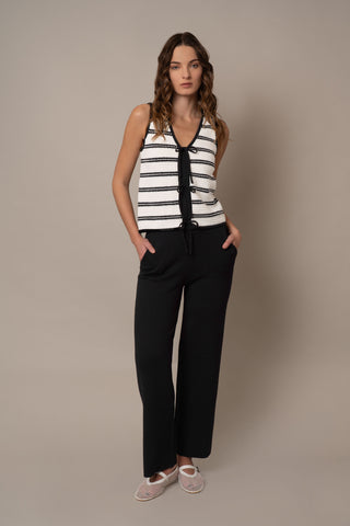 Striped Vest + Pant Set