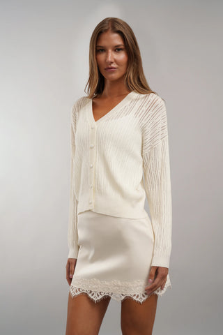 The Refined Cable Cardigan