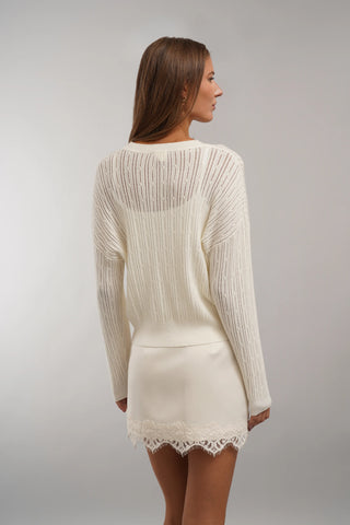 The Refined Cable Cardigan