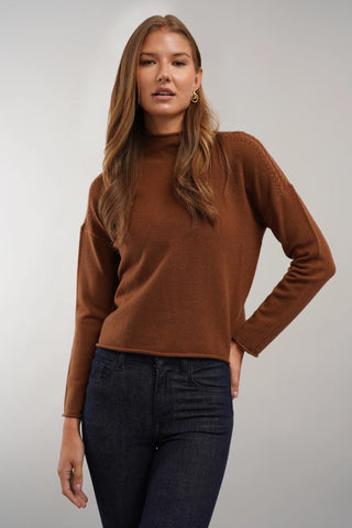 The Refined Mock Neck Sweater