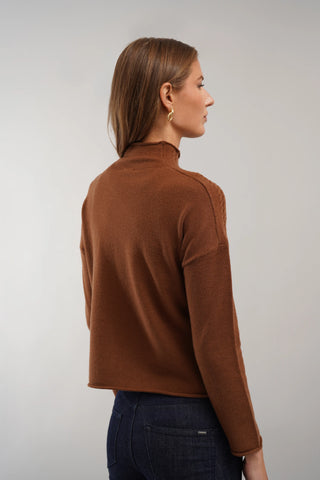 The Refined Mock Neck Sweater