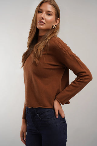 The Refined Mock Neck Sweater