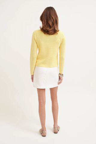 The Monochrome Button Cardigan