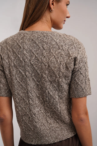 The Heirloom Cable Sweater Tee
