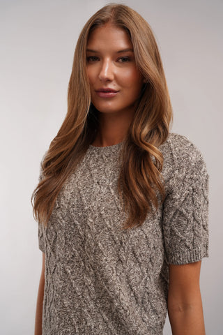 The Heirloom Cable Sweater Tee