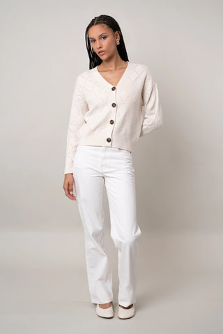 The Diamond Stitch Cardigan