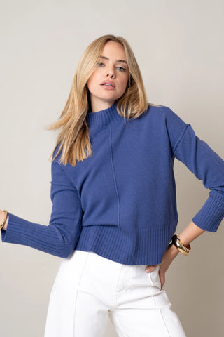 The Soft Rib Mockneck
